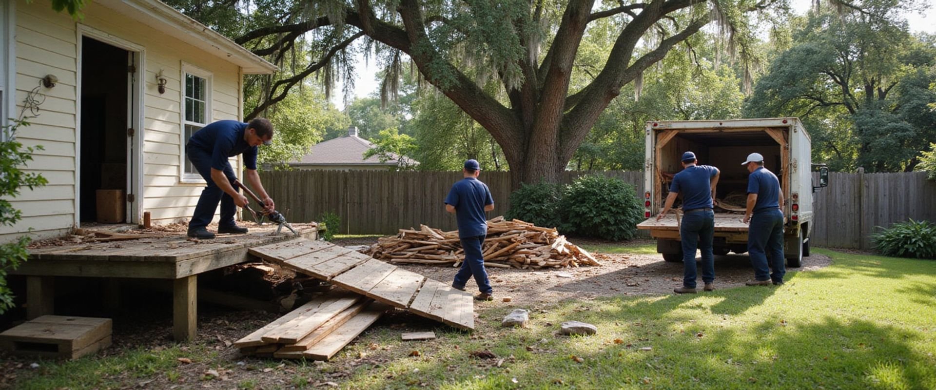 Light Demolition & Debris Removal - Coastal Junk Pros