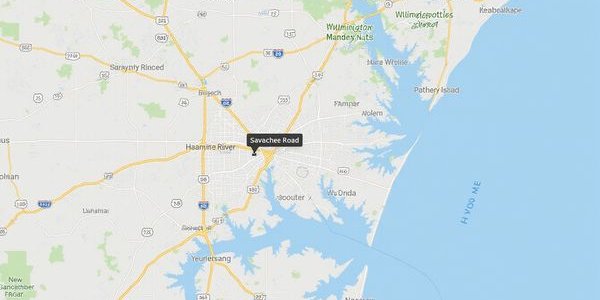 Map showing Coastal Junk Pros location at 4312 Ogeechee Road, Savannah, GA 31405